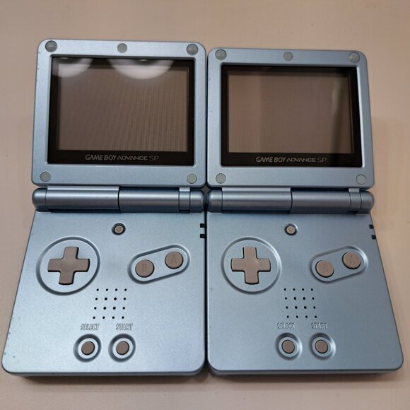 1X Authentic Nintendo Gameboy Advance SP Pearl Blue Japan - Picture 3 of 4